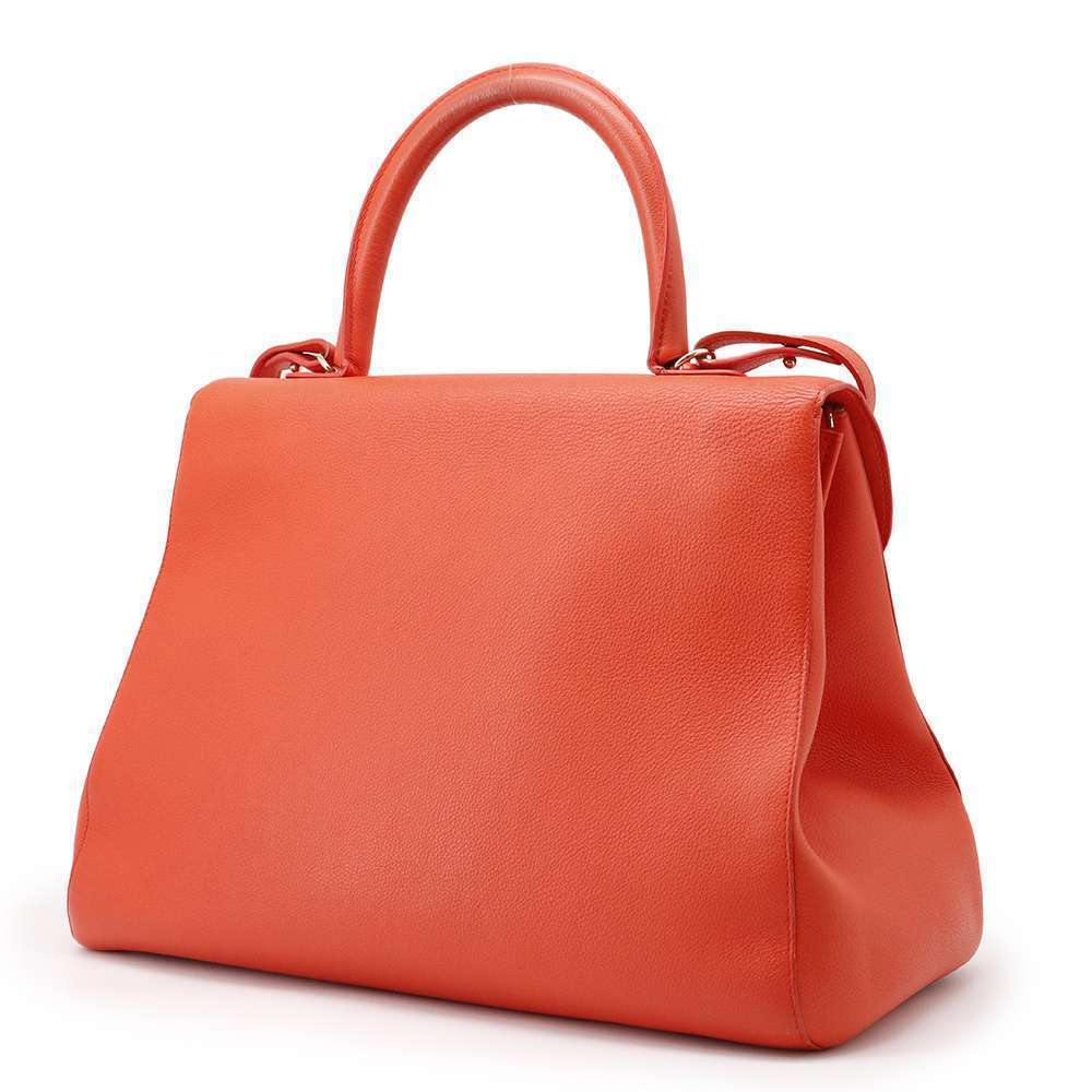 Delvaux Brillon GM 2way Shoulder Bag Red - Picture 2 of 16